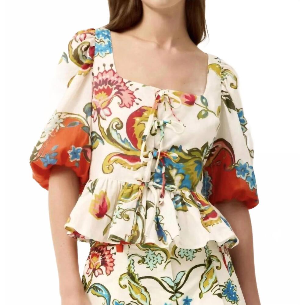NEW MARIE OLIVER tora top in cream